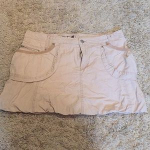 Beige skirt